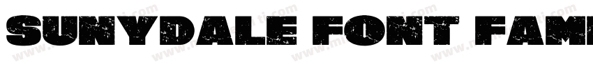 Sunydale Font Family字体转换